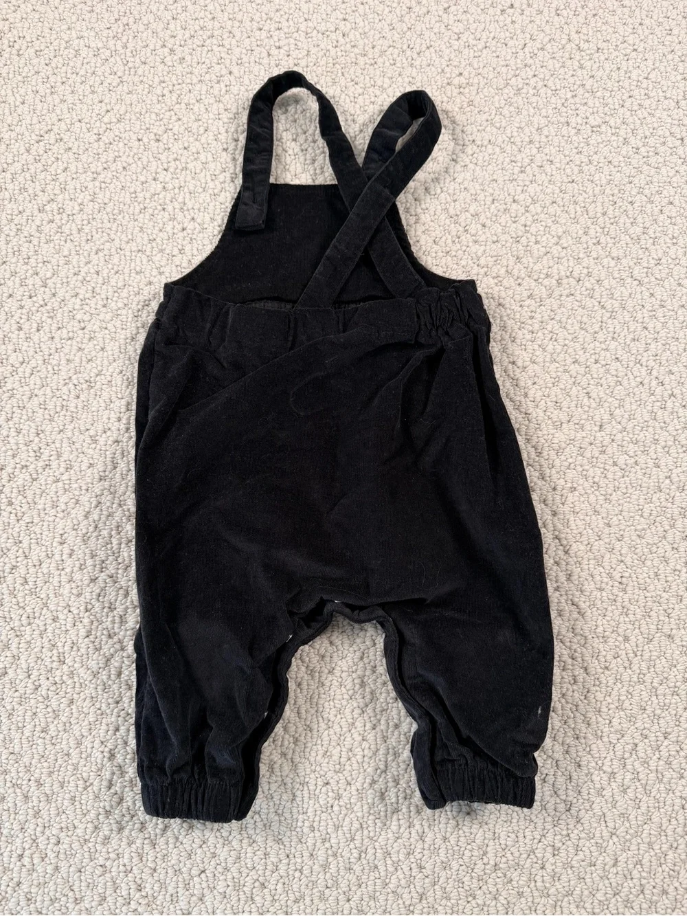 Black Baby Boys' Darth Vader Overalls